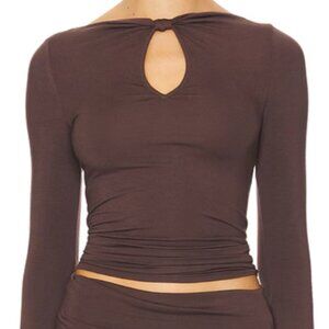 Geel Sylvie Top – Chocolate – Size M – NWT
